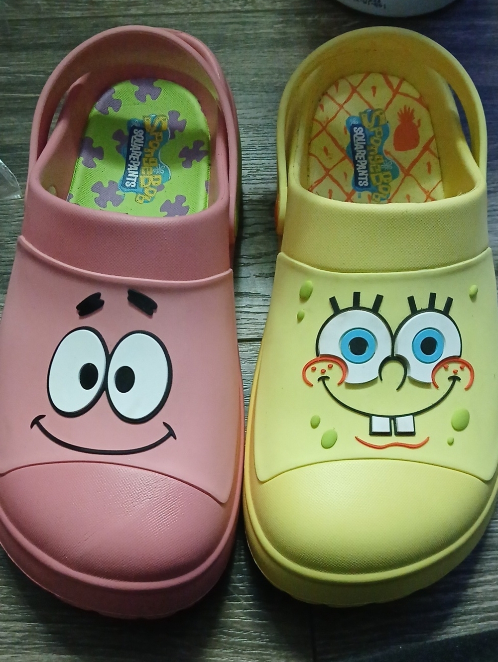 SpongeBob Squarepants Kids Character Clogs - Pink & Yellow